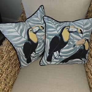 Allen + Roth Tropical Toucan Pillows